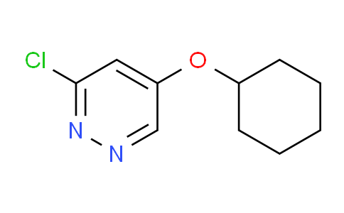CAS No. 1346691-27-7, 3-chloro-5-(cyclohexyloxy)pyridazine