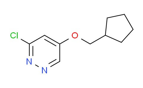 CAS No. 1346691-30-2, 3-chloro-5-(cyclopentylmethoxy)pyridazine