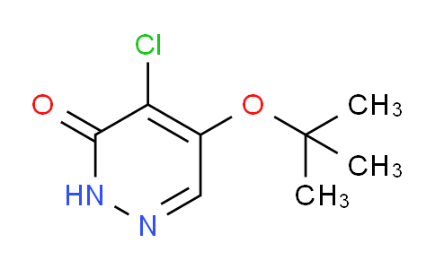 CAS No. 1346697-48-0, 5-(tert-butoxy)-4-chloropyridazin-3(2H)-one