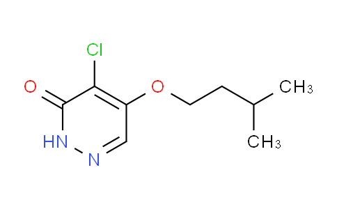 CAS No. 1346697-49-1, 4-chloro-5-(isopentyloxy)pyridazin-3(2H)-one