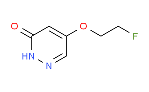 CAS No. 1346697-95-7, 5-(2-fluoroethoxy)pyridazin-3(2H)-one