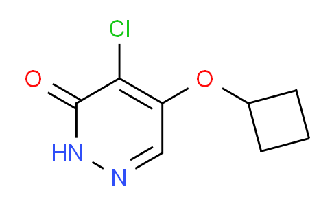 CAS No. 1346697-55-9, 4-chloro-5-cyclobutoxypyridazin-3(2H)-one