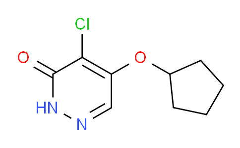 CAS No. 1346697-56-0, 4-chloro-5-(cyclopentyloxy)pyridazin-3(2H)-one