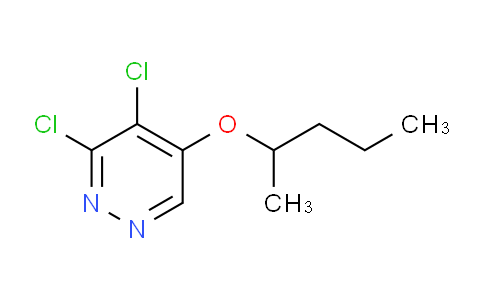 CAS No. 1346698-07-4, 3,4-dichloro-5-(pentan-2-yloxy)pyridazine
