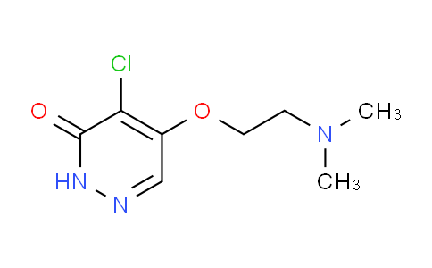 CAS No. 1346697-96-8, 4-chloro-5-(2-(dimethylamino)ethoxy)pyridazin-3(2H)-one