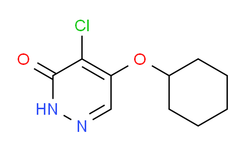 CAS No. 1346697-57-1, 4-chloro-5-(cyclohexyloxy)pyridazin-3(2H)-one