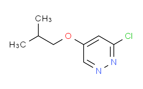 CAS No. 1346698-33-6, 3-chloro-5-isobutoxypyridazine
