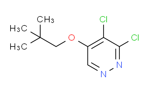 CAS No. 1346698-08-5, 3,4-dichloro-5-(neopentyloxy)pyridazine