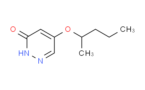 CAS No. 1346697-77-5, 5-(pentan-2-yloxy)pyridazin-3(2H)-one