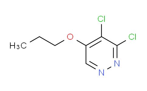 CAS No. 1346697-98-0, 3,4-dichloro-5-propoxypyridazine