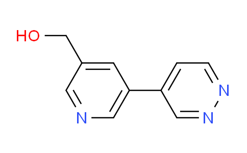 CAS No. 1346687-49-7, (5-(pyridazin-4-yl)pyridin-3-yl)methanol