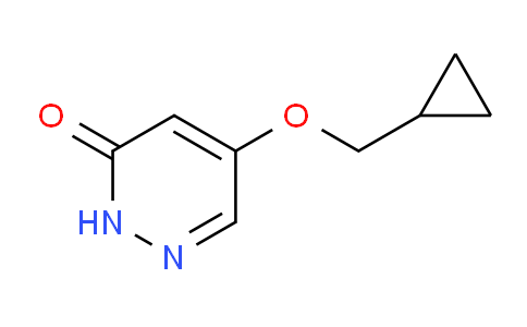 CAS No. 1346697-85-5, 5-(cyclopropylmethoxy)pyridazin-3(2H)-one