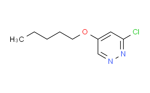 CAS No. 1346698-36-9, 3-chloro-5-(pentyloxy)pyridazine
