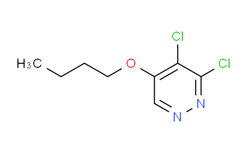 CAS No. 1346698-00-7, 5-butoxy-3,4-dichloropyridazine
