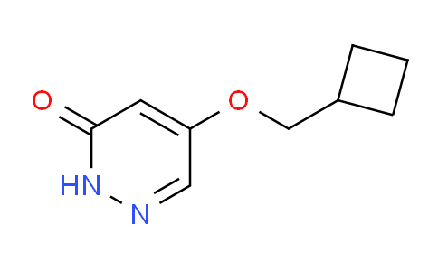 CAS No. 1346697-86-6, 5-(cyclobutylmethoxy)pyridazin-3(2H)-one