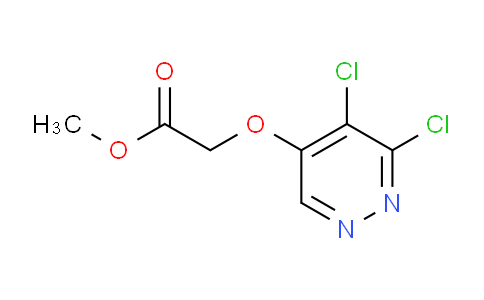 CAS No. 1346698-23-4, methyl 2-((5,6-dichloropyridazin-4-yl)oxy)acetate