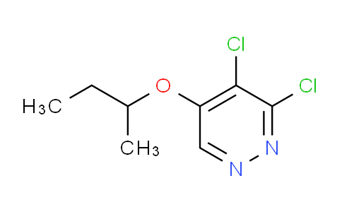 CAS No. 1346698-02-9, 5-(sec-butoxy)-3,4-dichloropyridazine