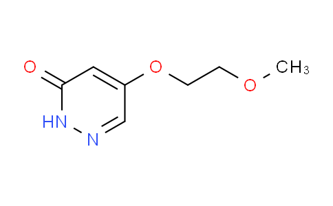 CAS No. 1346697-90-2, 5-(2-methoxyethoxy)pyridazin-3(2H)-one