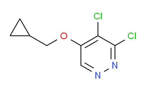 CAS No. 1346698-15-4, 3,4-dichloro-5-(cyclopropylmethoxy)pyridazine