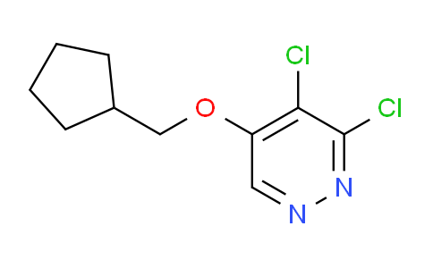 CAS No. 1346698-17-6, 3,4-dichloro-5-(cyclopentylmethoxy)pyridazine