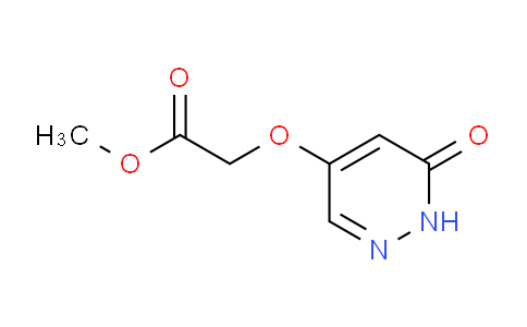 CAS No. 1346697-91-3, methyl 2-((6-oxo-1,6-dihydropyridazin-4-yl)oxy)acetate