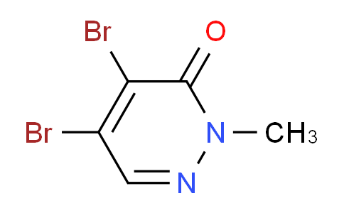 CAS No. 13645-74-4, 4,5-Dibromo-2-methyl-2H-pyridazin-3-one