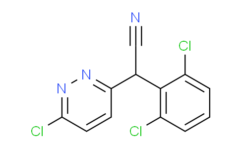 CAS No. 209412-06-6, 2-(6-Chloro-3-pyridazinyl)-2-(2,6-dichlorophenyl)-acetonitrile
