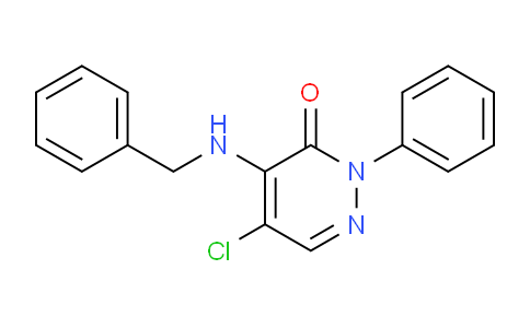 CAS No. 91736-89-9, 4-(benzylamino)-5-chloro-2-phenylpyridazin-3(2H)-one