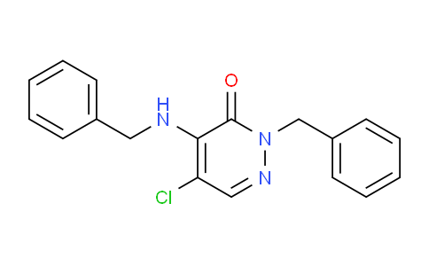 CAS No. 91736-90-2, 2-benzyl-4-(benzylamino)-5-chloropyridazin-3(2H)-one