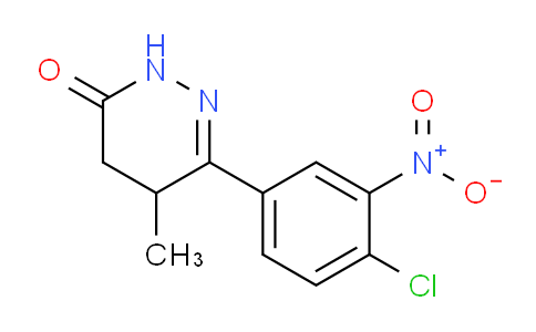 CAS No. 117397-88-3, 6-(4-chloro-3-nitrophenyl)-5-methyl-4,5-dihydropyridazin-3(2H)-one