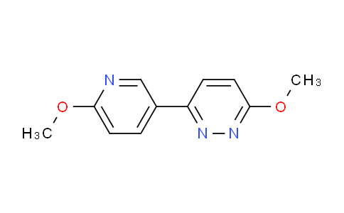 CAS No. 1015481-14-7, 3-methoxy-6-(6-methoxypyridin-3-yl)pyridazine
