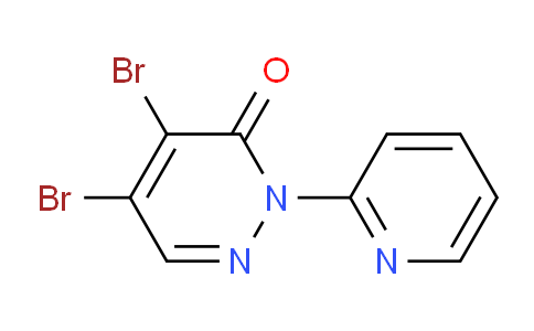 CAS No. 78389-21-6, 4,5-dibromo-2-(pyridin-2-yl)pyridazin-3(2H)-one