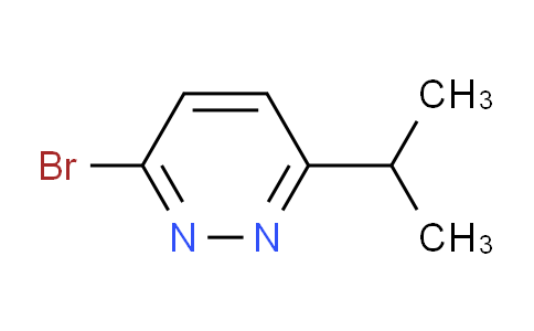 CAS No. 1086383-70-1, 3-bromo-6-isopropylpyridazine