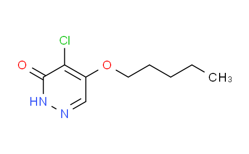 CAS No. 1182254-38-1, 4-chloro-5-(pentyloxy)pyridazin-3(2H)-one