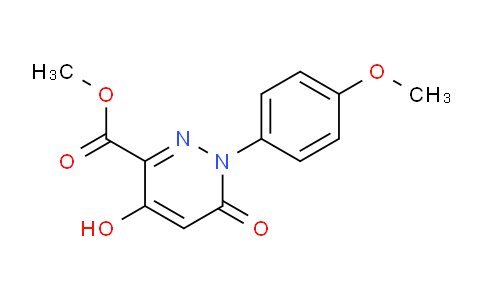 CAS No. 121582-61-4, Methyl 4-hydroxy-1-(4-methoxyphenyl)-6-oxo-1,6-dihydro-3-pyridazinecarboxylate