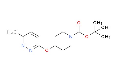 CAS No. 1261235-16-8, tert-Butyl 4-((6-methylpyridazin-3-yl)oxy)piperidine-1-carboxylate