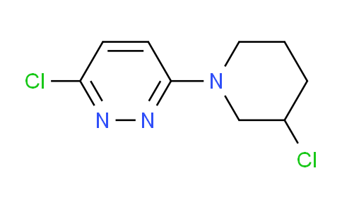 CAS No. 1185310-37-5, 3-chloro-6-(3-chloropiperidin-1-yl)pyridazine