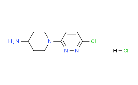 CAS No. 1185310-92-2, 1-(6-chloropyridazin-3-yl)piperidin-4-amine hydrochloride