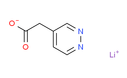 CAS No. 1217295-84-5, lithium 2-(pyridazin-4-yl)acetate