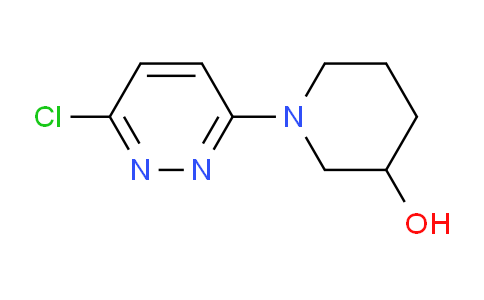 CAS No. 939986-92-2, 1-(6-chloropyridazin-3-yl)piperidin-3-ol