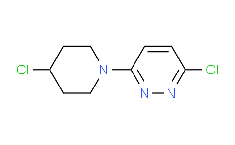 CAS No. 1185318-06-2, 3-chloro-6-(4-chloropiperidin-1-yl)pyridazine