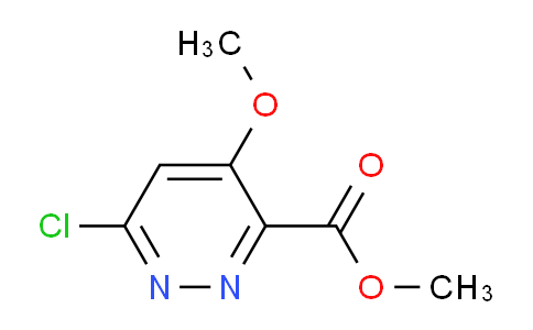CAS No. 679405-85-7, methyl 6-chloro-4-methoxypyridazine-3-carboxylate