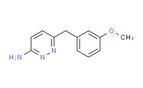 CAS No. 874338-91-7, 6-(3-methoxybenzyl)pyridazin-3-amine
