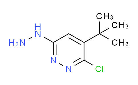CAS No. 252977-55-2, 4-(tert-Butyl)-3-chloro-6-hydrazinylpyridazine