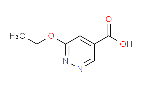 CAS No. 1437482-78-4, 6-Ethoxypyridazine-4-carboxylic acid