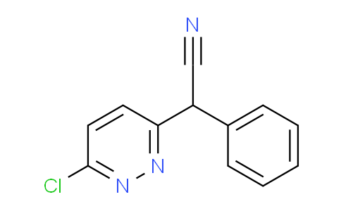 CAS No. 73535-73-6, 2-(6-Chloropyridazin-3-yl)-2-phenylacetonitrile
