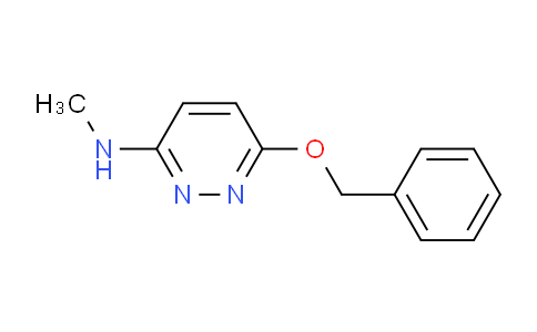 CAS No. 1464091-68-6, 6-(Benzyloxy)-N-methylpyridazin-3-amine