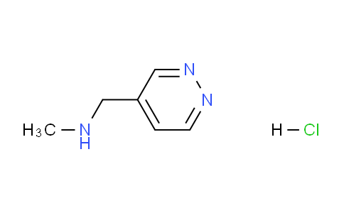 CAS No. 1788054-87-4, N-Methyl-1-(pyridazin-4-yl)methanamine hydrochloride