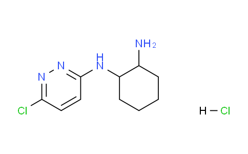 CAS No. 1420981-13-0, N1-(6-chloropyridazin-3-yl)cyclohexane-1,2-diamine hydrochloride