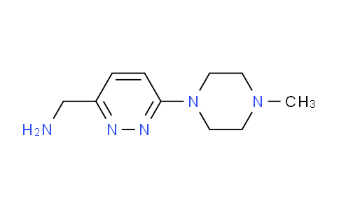 CAS No. 1181287-50-2, (6-(4-methylpiperazin-1-yl)pyridazin-3-yl)methanamine